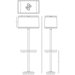 Adaire Tray Table Floor Lamp