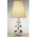 Claridge Legume Table Lamp with Oyster Gray Shade