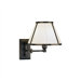 Chase  Swing Arm Wall Lamp in Deep Patina Bronze
