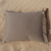 Cotton Jersey Plain Pillowcase in Coffee  (set of 2)