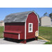 6 x 8 Gambrel Barn Chicken Coop