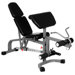 FID Weight Bench with Leg Extension and Preacher Curl