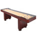 9ft or 12 ft. Shuffleboard Table in Walnut or Dark Cherry finish
