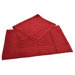 100% Supima Cotton 2-Piece Bath Mats Set in Pomegranate