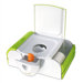 Potty Bench Training Toilet in Green / White