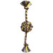 Monkey Fist Ball with Rope Ends Dog Toy in Multi