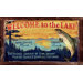 Vintage Lake Sign