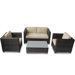 4 Piece Deep Seating Group with Cushions