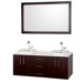 Arrano Double Bathroom Vanity Set in Espresso