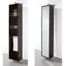 Claire Rotating Bathroom Cabinet in Espresso