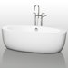 UVA 71" x 35" Soaking Bathtub