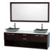 Andrea 72" Wall-Mounted Bathroom Vanity Set