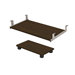 Prestige Keyboard Shelf and CPU Platform in Bordeaux and Graphite