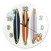 Surf's Up Wall Clock