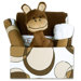 Bubbles 5 Piece Box Gift Set in Brown