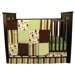 Giggles 3 Piece Crib Bedding Set in Sage