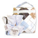 Prep School Blue Bottle Bag and Bib Set