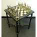 Renaissance Men on Grey Table Chess Set