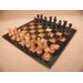 Alabaster Chess Set in Black / Brown