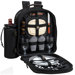Classic Picnic Backpack with Two Place Settings