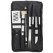 Nine Piece Stainless Barbecue Set