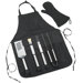 B.B.Q-Chef's Barbeque Apron and Tools