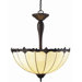 Ebony 3 Light Inverted Pendant