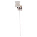 Corolla Wall Sconce in Polished Stainless Steel