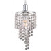 Petite Mini Chandelier in Chrome