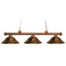 Riviera 3 Light Billiard Pendant