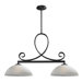 Arshe 2 Light Kitchen Island Pendant