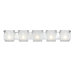 Zephyr 5 Light Vanity Light