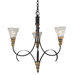 Mardi Gras 3 Light Chandelier Pendant