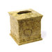 Tissue Holder in Fossil Stone