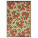 World Oslo Scarlet Red/Moss Green Rug