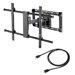 Articulating LCD Wall Mount for 37" to 65" Screens in Hi-Gloss Black