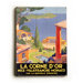 La Corne D'or Wood Sign - 12" x 9"