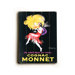 Cognac Monnet Planked Wood Sign - 20" x 14"