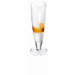 Sektgl&auml;ser "Table Art Gift" in Orange transparent/Transparent (6er Pack)