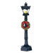 LED Lamp Post and Wreath