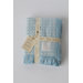 Classic Weave Blanket in Blue