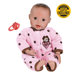 Adora "Giggle Time Baby Girl" Doll with Light Skin Tone/Brown Hair/Brown Eyes