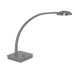 Vital 18" Table Lamp in Brushed Platinum