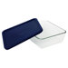 11 Cup Storage Plus Rectangular Dish wIth Plastic Cover
