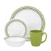 Livingware Garden Sketch Bands 16 Piece Dinnerware Set