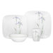 Shadow Iris Square 16 Piece Dinnerware Set
