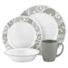 Vive Ribbons and Swirls 16 Piece Dinnerware Set