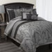 Flower Texture 8 Piece Comforter Set