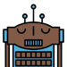 Robots Moonwalk Print