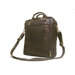 Distressed Leather Vertical Laptop Briefcase